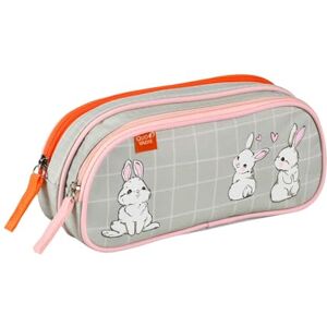 QUO VADIS Pencil case Rectangular Animascot Multicoloured Canvas (Polyester) 2 Compartment(s) QUO VADIS Pencil case Rectangular Animascot Multicoloured Canvas (Polyester) 2 Compartment(s)