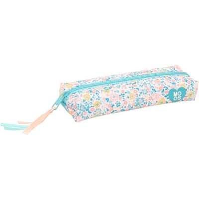 safta MOOS FIORI – Rectangular Children's Pencil Case, Children's Pencil Case, Ideal for School-Aged Children, Comfortable and Versatile, Quality and Resistance, 22 x 7 x 40 cm safta MOOS FIORI – Rectangular Children's Pencil Case, Children's Pencil Case, Ideal for School-Aged Children, Comfortable and Versatile, Quality and Resistance, 22 x 7 x 40 cm