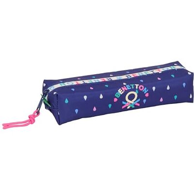 safta BENETTON DROP – Rectangular Children's Pencil Case, Children's Pencil Case, Ideal for School Age Children, Comfortable and Versatile, Quality and Resistance, 22 x 7 x 40 cm safta BENETTON DROP – Rectangular Children's Pencil Case, Children's Pencil Case, Ideal for School Age Children, Comfortable and Versatile, Quality and Resistance, 22 x 7 x 40 cm