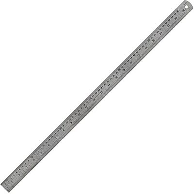 Linex Ruler 60cm – Stainless Steel with Metric & Imperial Markings, Conversion Table, Hanging Hole Linex Ruler 60cm – Stainless Steel with Metric & Imperial Markings, Conversion Table, Hanging Hole