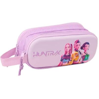 safta K-POP Demon Hunters – ICONIC – Double 3D Pencil Case, Children's Pencil Case, Ideal for School Age Children, Comfortable and Versatile, Quality and Resistance, 21 x 6 x 8 cm safta K-POP Demon Hunters – ICONIC – Double 3D Pencil Case, Children's Pencil Case, Ideal for School Age Children, Comfortable and Versatile, Quality and Resistance, 21 x 6 x 8 cm
