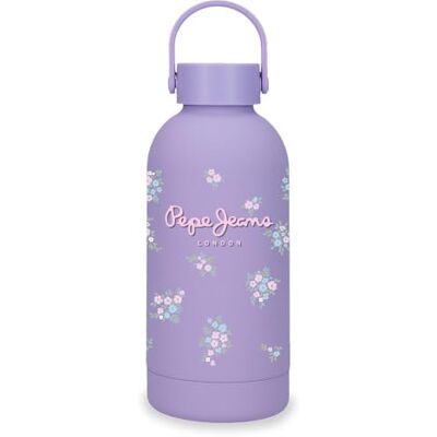 Pepe Jeans Abbey Stainless Steel Bottle Pink 6.5x18.5x6.5cm Stainless Steel by Joumma Bags, Pink, One Size, Stainless Steel Bottle Pepe Jeans Abbey Stainless Steel Bottle Pink 6.5x18.5x6.5cm Stainless Steel by Joumma Bags, Pink, One Size, Stainless Steel Bottle