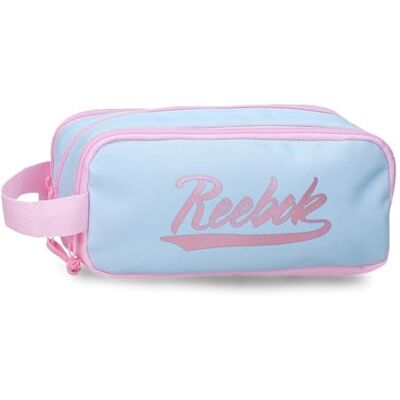 Reebok Monroe Estuche Triple Blue 22x10x9 cms Polyester by Joumma Bags Reebok Monroe Estuche Triple Blue 22x10x9 cms Polyester by Joumma Bags