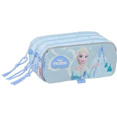safta Frozen – Triple Big Pencil Case, Children's Pencil Case, Ideal for School Age Children, Comfortable and Versatile, Quality and Resistance, 21.5 x 8 x 10 cm safta Frozen – Triple Big Pencil Case, Children's Pencil Case, Ideal for School Age Children, Comfortable and Versatile, Quality and Resistance, 21.5 x 8 x 10 cm