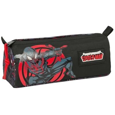 safta Miles Morales – Pencil Case with Zip and Compartment, Children's Pencil Case, Ideal for School Age Children, Comfortable and Versatile, Quality and Resistance, 21 x 7 x 8 cm safta Miles Morales – Pencil Case with Zip and Compartment, Children's Pencil Case, Ideal for School Age Children, Comfortable and Versatile, Quality and Resistance, 21 x 7 x 8 cm