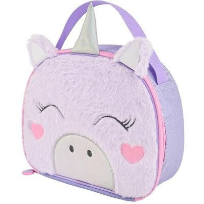 Polar Gear Fluffy Kids Lunch Bag – Purple Unicorn Plush Sensory Lunch Bag for Girls & Boys, Lightweight & Durable with Wipe-Clean Lining, Insulated to Keep Food Fresh, Ideal for School or Trips Polar Gear Fluffy Kids Lunch Bag – Purple Unicorn Plush Sensory Lunch Bag for Girls & Boys, Lightweight & Durable with Wipe-Clean Lining, Insulated to Keep Food Fresh, Ideal for School or Trips