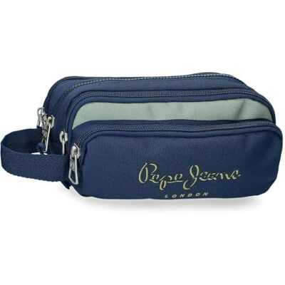 Pepe Jeans Arwyn Estuche Marino 22x10x11 cm Polyester 2,42L by Joumma Bags Pepe Jeans Arwyn Estuche Marino 22x10x11 cm Polyester 2,42L by Joumma Bags