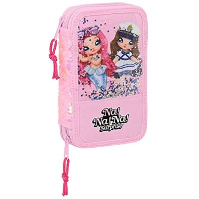 safta 412264854 Double Pen 28 Pcs Nanana Sparkles 12,5X19,5X4Cm, Multicoloured safta 412264854 Double Pen 28 Pcs Nanana Sparkles 12,5X19,5X4Cm, Multicoloured