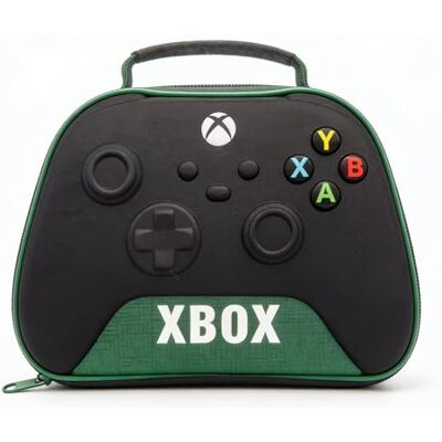 HOX Xbox Controller Lunch Bag 3D Shape 2 Litre Lunch Box For School & Young Kids, Durable Polyester Insulated, With Handle & Zip, Gift for Gamer Fan & Collector HOX Xbox Controller Lunch Bag 3D Shape 2 Litre Lunch Box For School & Young Kids, Durable Polyester Insulated, With Handle & Zip, Gift for Gamer Fan & Collector