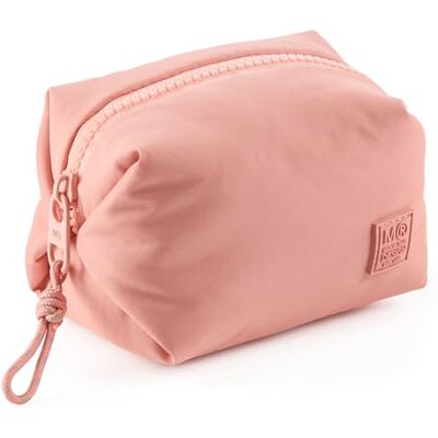 Miquelrius Mini Toiletry Bag for Cosmetics, Makeup or Accessories, Padded Water-Repellent Pencil Case, Compact Travel Case, Lightweight and Durable, 110 x 80 x 80 mm, Pink Miquelrius Mini Toiletry Bag for Cosmetics, Makeup or Accessories, Padded Water-Repellent Pencil Case, Compact Travel Case, Lightweight and Durable, 110 x 80 x 80 mm, Pink