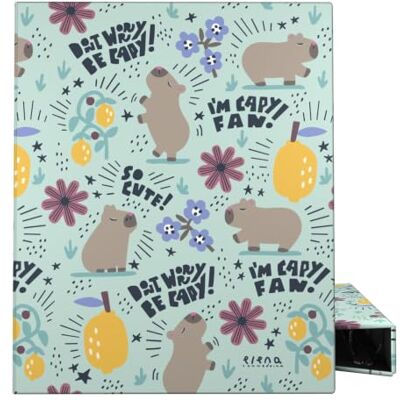 Grafoplás Grafoplas School Binder A4, 4 Mixed Rings 25 mm, Cheerful by Elena Corredoira, FSC Grafoplás Grafoplas School Binder A4, 4 Mixed Rings 25 mm, Cheerful by Elena Corredoira, FSC