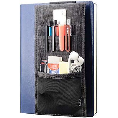 diodrio Adjustable Elastic Band Pen Holder, Velcro Pencil Holder, Pen Sleeve Case for Hard Cover Journals, Planners, Notebooks, Books, Binders, Fits Regular & Large Notebooks, Accessory Pocket, Detachable. diodrio Adjustable Elastic Band Pen Holder, Velcro Pencil Holder, Pen Sleeve Case for Hard Cover Journals, Planners, Notebooks, Books, Binders, Fits Regular & Large Notebooks, Accessory Pocket, Detachable.