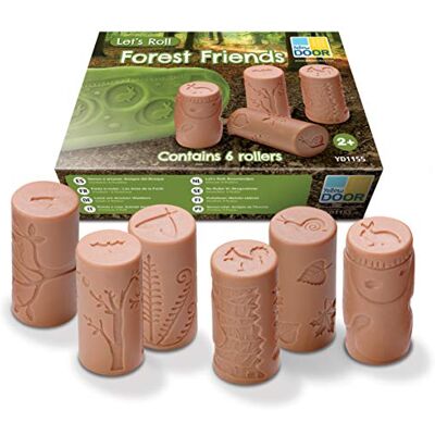 Yellow Door Let’s Roll Forest Friends Set Of Six Woodland Animal Playdough Rollers Early Educational Toy For Kids Age 2 3 4 5 Fine Motor Skills Stamp In Dough Or Sand Durable Outdoor Toys Yellow Door Let’s Roll Forest Friends Set Of Six Woodland Animal Playdough Rollers Early Educational Toy For Kids Age 2 3 4 5 Fine Motor Skills Stamp In Dough Or Sand Durable Outdoor Toys