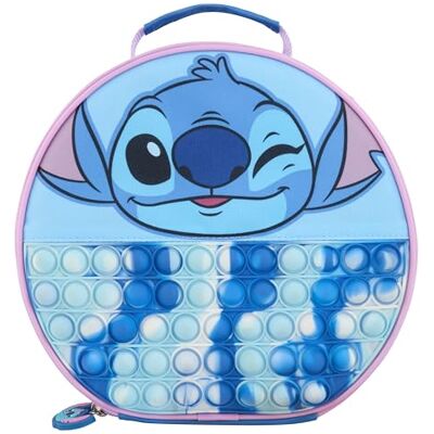 Disney Stitch Sensory Pop It Lunch Bag by Polar Gear – Lightweight & Durable with Wipe-Clean Lining, Insulated to Keep Food Fresh, Cool Bag with Zip Closure – Ideal for School or Trips Disney Stitch Sensory Pop It Lunch Bag by Polar Gear – Lightweight & Durable with Wipe-Clean Lining, Insulated to Keep Food Fresh, Cool Bag with Zip Closure – Ideal for School or Trips