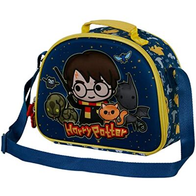 Harry Potter Beasty Friends-3D Lunch Bag, Blue, 25.5 x 20 cm Harry Potter Beasty Friends-3D Lunch Bag, Blue, 25.5 x 20 cm