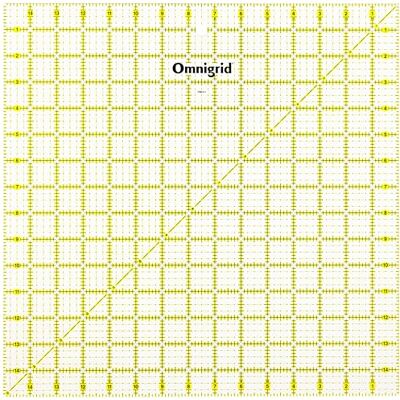 Omnigrid Prym 15 x 15-inch Universal Ruler with inch Scale Omnigrid Prym 15 x 15-inch Universal Ruler with inch Scale