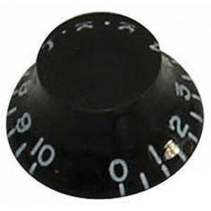 Guitar Tech GT CONTROL KNOBS- BLACK SET4/KB160 Guitar Tech GT CONTROL KNOBS- BLACK SET4/KB160