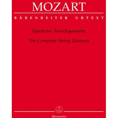 BARENREITER Mozart: Complete String Quintets (Parts), Urtext BARENREITER Mozart: Complete String Quintets (Parts), Urtext