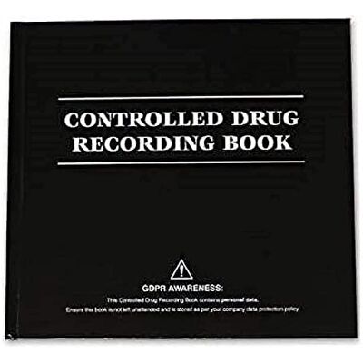 VSafety V Safety Controlled Drugs Book – Hardback Controlled Drug Recording Book, GDPR Compliant – 194 Page Durable Record Book for Clinics, Care Homes, First Aid Rooms & Workplace Use VSafety V Safety Controlled Drugs Book – Hardback Controlled Drug Recording Book, GDPR Compliant – 194 Page Durable Record Book for Clinics, Care Homes, First Aid Rooms & Workplace Use