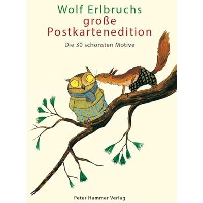 Wolf Erlbruch - Postcard Book - 30 Motifs Collection Wolf Erlbruch - Postcard Book - 30 Motifs Collection