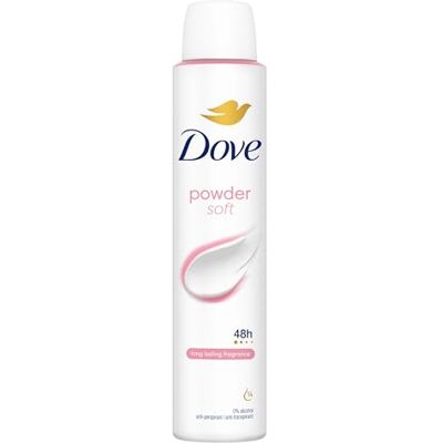 Dove - Powder Anti-perspirant Deodorant Spray - 200 ml Dove - Powder Anti-perspirant Deodorant Spray - 200 ml