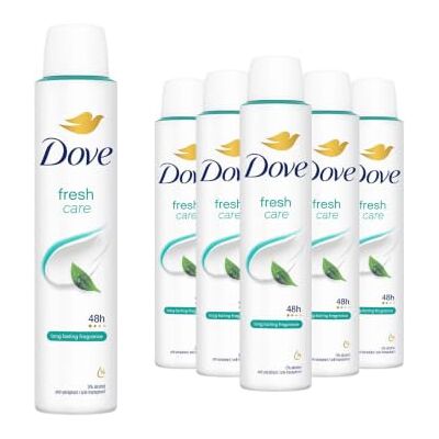 Dove - Fresh - 6 Pack - 200 ml - Deodorant Spray Dove - Fresh - 6 Pack - 200 ml - Deodorant Spray