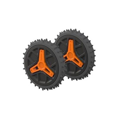 WORX All-Terrain Wheels for Vision AI RTK WA0966 Mower Robot Lawnmower Heavy Duty Grip Easy Installation Fits All L 2WD Models WR310E, WR312E, WR318E, WR330E WORX All-Terrain Wheels for Vision AI RTK WA0966 Mower Robot Lawnmower Heavy Duty Grip Easy Installation Fits All L 2WD Models WR310E, WR312E, WR318E, WR330E