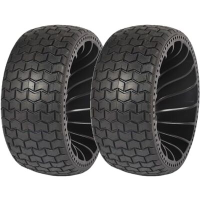 MARASTAR 31426-2PK 15x6.00-6 Tire and Wheel Assembly, Flat-Free Flex Tire, Replacement Riding Lawn Mower Front Tires, 2 pack MARASTAR 31426-2PK 15x6.00-6 Tire and Wheel Assembly, Flat-Free Flex Tire, Replacement Riding Lawn Mower Front Tires, 2 pack