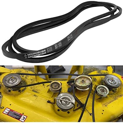 bonbo Lawn Mower 48" Deck Belt V-Belt Fits for John Deere GX21833 GX20571 D140 D150 D160 L120 L130 LA130 LA140 LA145 LA155 LA165 X140 etc bonbo Lawn Mower 48" Deck Belt V-Belt Fits for John Deere GX21833 GX20571 D140 D150 D160 L120 L130 LA130 LA140 LA145 LA155 LA165 X140 etc