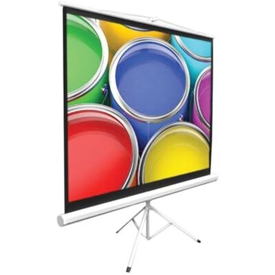 Pyle 40 Inch Projector Screen with Stand, Portable Pull Down Pyle 40 Inch Projector Screen with Stand, Portable Pull Down