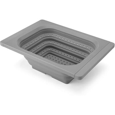 KitchenAid Over-the-Sink Collapsible Colander, Charcoal Grey KitchenAid Over-the-Sink Collapsible Colander, Charcoal Grey
