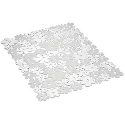 InterDesign iDesign 60960 Blumz Sink Liner, Protective Kitchen Sink Accessories, Made of Durable PVC Plastic, Clear, Large InterDesign iDesign 60960 Blumz Sink Liner, Protective Kitchen Sink Accessories, Made of Durable PVC Plastic, Clear, Large