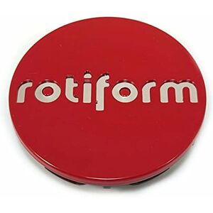 Rotiform Wheels 1003-40RC Center Hub Cap Red 2.36 Inch Chrome Logo for 5-Lug Rotiform Wheels 1003-40RC Center Hub Cap Red 2.36 Inch Chrome Logo for 5-Lug