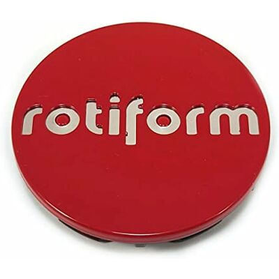 Rotiform Wheels 1003-40RC Center Hub Cap Red 2.36 Inch Chrome Logo for 5-Lug Rotiform Wheels 1003-40RC Center Hub Cap Red 2.36 Inch Chrome Logo for 5-Lug