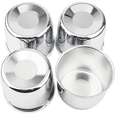 GTOWNWORKS 4pcs Push Through Wheel Center Caps Chrome Silver for 4.25" Center Bore Auto Trailer Wheel Rim GTOWNWORKS 4pcs Push Through Wheel Center Caps Chrome Silver for 4.25" Center Bore Auto Trailer Wheel Rim