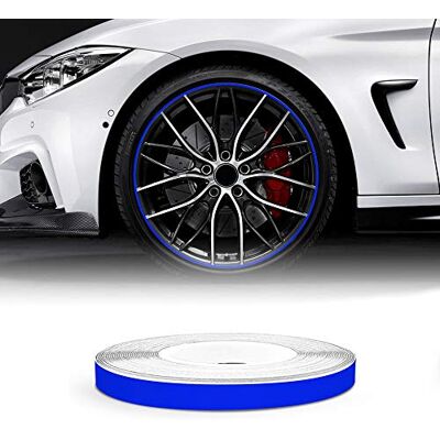 Blue Refractive Wheel Stripes - Reflective Tape Blue Refractive Wheel Stripes - Reflective Tape