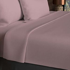 Soleil d'ocre Cotton Bed Sheet - Vieux Rose - 180x290 cm Soleil d'ocre Cotton Bed Sheet - Vieux Rose - 180x290 cm