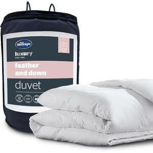 Silentnight Duck Feather and Down Duvet Luxury 10.5 Tog Super King Duvet Feather and Down Warm Cosy Quilt with Breathable Cotton Cover All Year Round Summer Winter Machine Washable Super King Silentnight Duck Feather and Down Duvet Luxury 10.5 Tog Super King Duvet Feather and Down Warm Cosy Quilt with Breathable Cotton Cover All Year Round Summer Winter Machine Washable Super King