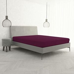 Max Color Cotton Bed Linen - Double Size - Prugna Max Color Cotton Bed Linen - Double Size - Prugna