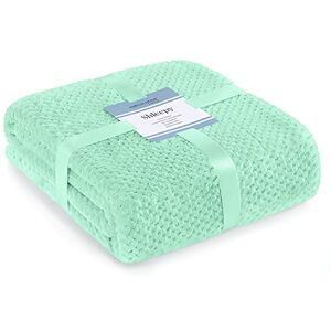 Shleepy Green Microfiber Double-sided Blanket - Blankets Shleepy Green Microfiber Double-sided Blanket - Blankets