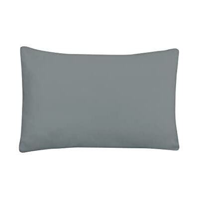 Sleepdown 100% Bamboo Housewife Pillowcases 2 Pack Luxury Pillow Covers Super Soft Hotel Quality Breathable Plain Fabric Charcoal 48cm x 74cm, (5056242895060) Sleepdown 100% Bamboo Housewife Pillowcases 2 Pack Luxury Pillow Covers Super Soft Hotel Quality Breathable Plain Fabric Charcoal 48cm x 74cm, (5056242895060)