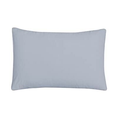 Sleepdown Pillow cases 100% Pure Cotton Pack of Two Housewife Luxury Soft Cosy Pillow Cover Set Grey 48 x 74 cm, (5056557501090) Sleepdown Pillow cases 100% Pure Cotton Pack of Two Housewife Luxury Soft Cosy Pillow Cover Set Grey 48 x 74 cm, (5056557501090)