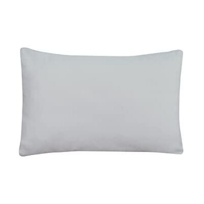 Sleepdown 100% Bamboo Cotton Housewife Pillowcases 2 Pack Luxury Pillow Covers Super Soft Hotel Quality Breathable Plain Fabric Grey 48cm x 74cm Sleepdown 100% Bamboo Cotton Housewife Pillowcases 2 Pack Luxury Pillow Covers Super Soft Hotel Quality Breathable Plain Fabric Grey 48cm x 74cm