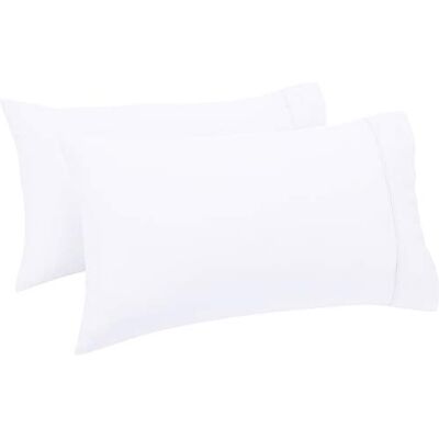 Amazon Basics - 400TC 50x80 - White - Pillowcases Amazon Basics - 400TC 50x80 - White - Pillowcases