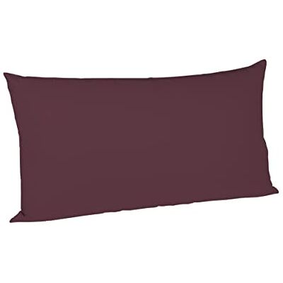 Fleuresse Colours 9100-4074 Pillow Case Maco Satin Plum 40 x 80 cm 100 % Cotton Fleuresse Colours 9100-4074 Pillow Case Maco Satin Plum 40 x 80 cm 100 % Cotton
