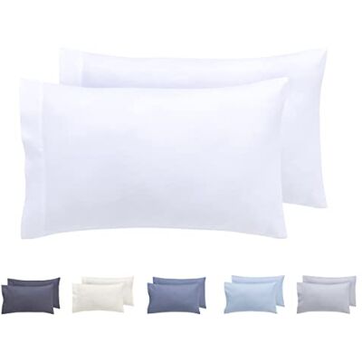 TODOCAMA White 30x50 cm Microfiber Cushion Cover Set - Cushion Cover Set TODOCAMA White 30x50 cm Microfiber Cushion Cover Set - Cushion Cover Set