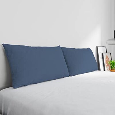 Italian Bed Linen Max Color Pair of Pillowcases 100% Cotton, Made in Italy, Pillowcase Size 50 x 80 cm with Inner Flap, Plain Colour – AVIO Italian Bed Linen Max Color Pair of Pillowcases 100% Cotton, Made in Italy, Pillowcase Size 50 x 80 cm with Inner Flap, Plain Colour – AVIO