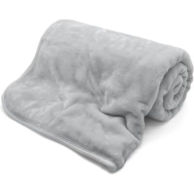 Kampala Hill Mink Blanket/Throw Grey 127 x 152cm Kampala Hill Mink Blanket/Throw Grey 127 x 152cm