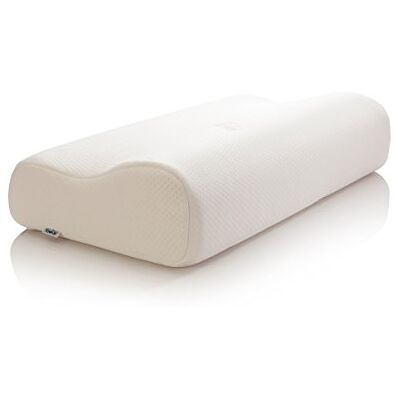 TEMPUR Original Ergonomic Pillow, Ergonomic Memory Foam Neck Support Pillow For Larger Frames, For Side and Back Sleepers with Washable Cover, Queen X-Large (61 x 31 x 13/10 cm), 1 unit TEMPUR Original Ergonomic Pillow, Ergonomic Memory Foam Neck Support Pillow For Larger Frames, For Side and Back Sleepers with Washable Cover, Queen X-Large (61 x 31 x 13/10 cm), 1 unit