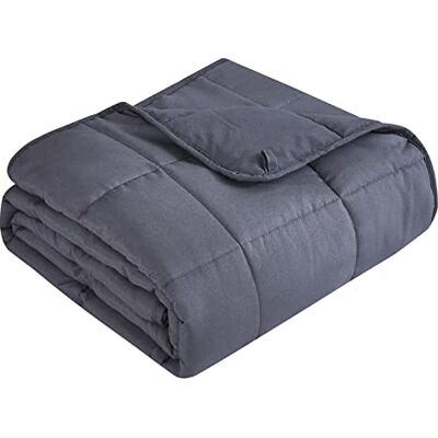 Topcee Weighted Blanket (20lbs 48"x72" Twin Size) Cooling Breathable Heavy Blanket Microfiber Material with Glass Beads Big Blanket for Adult All-Season Summer Fall Winter Soft Thick Comfort Blanket Topcee Weighted Blanket (20lbs 48"x72" Twin Size) Cooling Breathable Heavy Blanket Microfiber Material with Glass Beads Big Blanket for Adult All-Season Summer Fall Winter Soft Thick Comfort Blanket